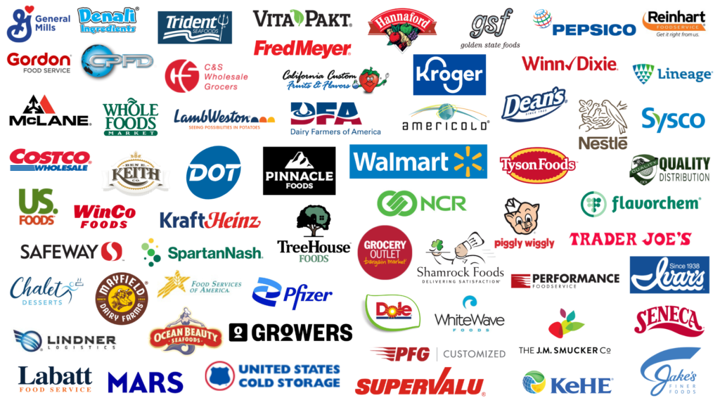 Companies we have hauled for using our superior refrigerated trucking services